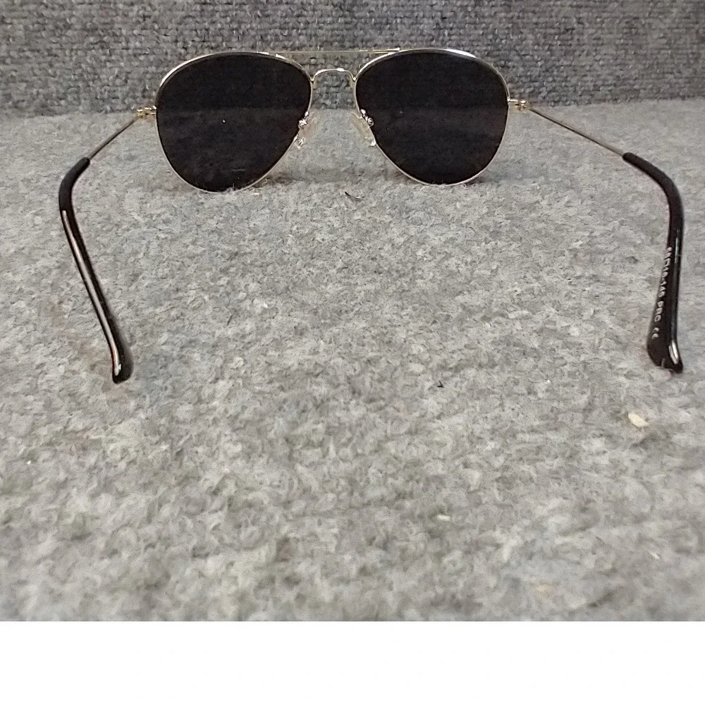 DIFF Eyewear Cruz Aviator Sunglasses Gold Grey GD-GR 186 58-16-145 With Case